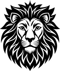 Obraz premium lion head vector