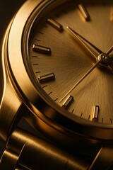 Luxury Watch with Soft Glow