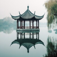 ChinesePavilionOnCalmLake
