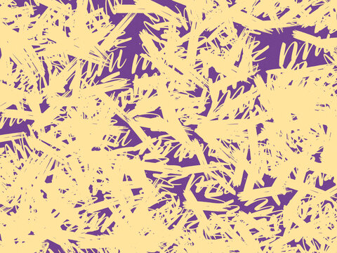 Beige and purple abstract pattern, modern scribble texture design, dynamic brush stroke art