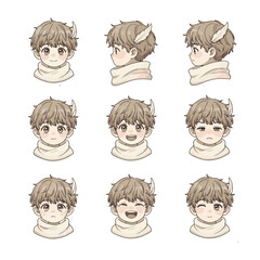 character set expresion childreen boy