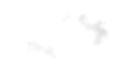 A faint, wispy cloud formation isolated on transparent background, almost ethereal in its delicate structure, barely visible against the stark backdrop, suggesting a subtle hint of moisture in the air