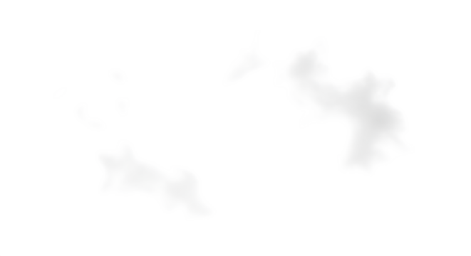 A faint, wispy cloud formation isolated on transparent background, almost ethereal in its delicate structure, barely visible against the stark backdrop, suggesting a subtle hint of moisture in the air