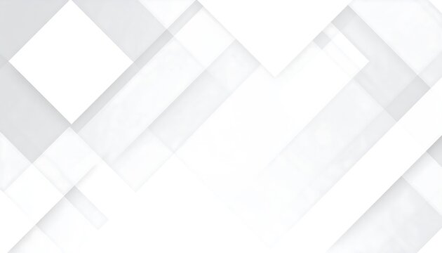 An abstract background showing overlapping geometric shapes with a gradient and white tones, creating depth and interest