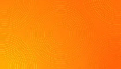 An abstract background. The gradient ranges from yellow to orange, with a pattern of concentric circles. The circles overlap