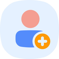 Obraz premium add user