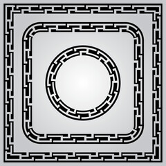 Geometric vector pattern for Illustrator pattern brush creation