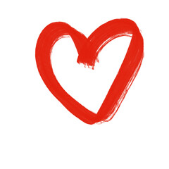 red heart illustration 