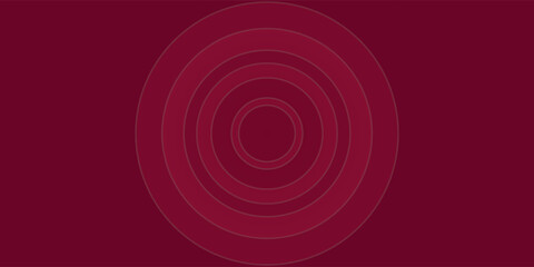  Red magenta paper cut out circle pattern in layers.EPS.10