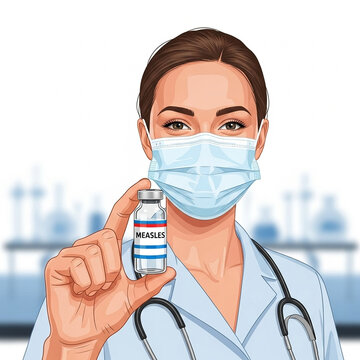 Vaccin Contre la Rougeole : Protection Essentielle Assur&eacute;e par le Personnel M&eacute;dical.