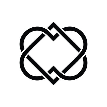 Celtic Love Knot Stock Illustration