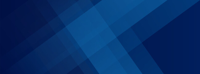 Obraz premium Abstract banner design with blue geometric background. Blue banner background. Vector abstract graphic design banner pattern background template