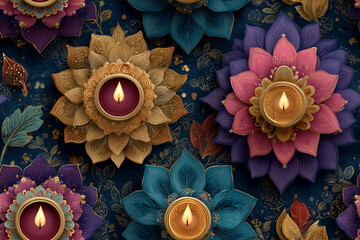 Diwali Festival Celebration &mdash; Lights, Family, Spices, and Joyful Indian Traditions