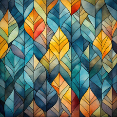 Stained Glass Background Wallpaper