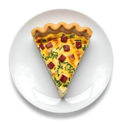 French Quiche with Bacon and Green Onion – Cinematic 4K Gourmet