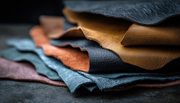 Raw Materials For The Manufacturing Of Bags, Wallets, Shoes, Clothing, And Accessories: Ed Leathers' Pieces For Handmade Leather Studio Creations.