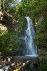 Todtnau im Schwarzwald , Deutschland, mit seinem beeindruckenden Wassefall
