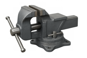 Heavy duty metal bench vise clamping tool