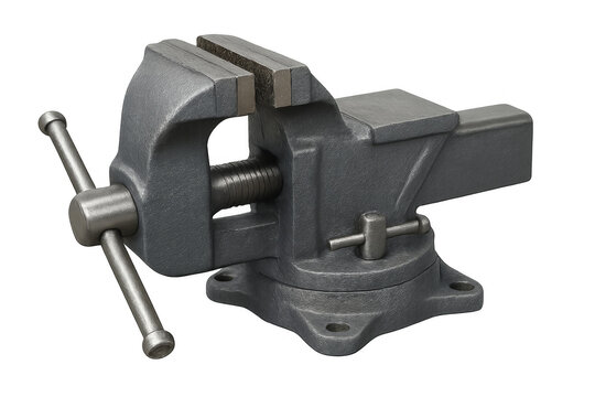 Heavy duty metal bench vise clamping tool