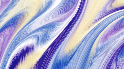 abstract patterns with flowing strokes of blue and purple color resembling the texture of marble or...