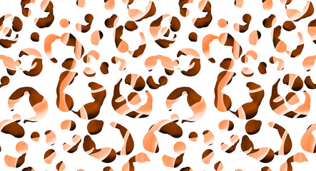 Leopard and zebra pattern design. Hand drawn leopard and zebra pattern design. For textile and print.