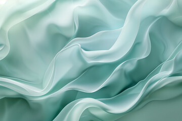 Obraz premium blue and white abstract background, wavy pattern, soft textures, cool tones, gentle gradients, suitable for website banners, social media headers, app interfaces