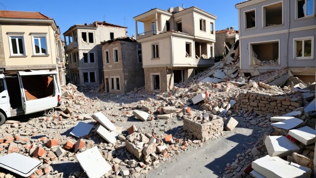 地震, 災害, 被災地, 倒壊, 崩壊, 瓦礫, 廃墟, 都市崩壊, 被害, 壊滅, 惨状, 緊急, 危機, 修羅場, 無残, 深刻, 