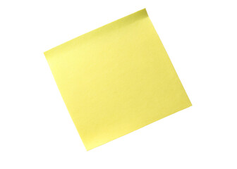 Sticky note isolated  on white background