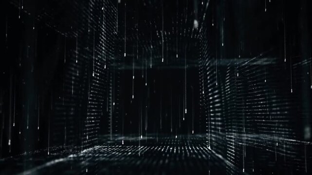 Digital Rain / Matrix Code Background Loop