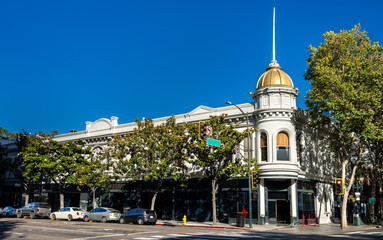 Renaissance Revival New Century Block in San Jose, California, United States, built in 1880 by architect Adolf Pfister © Leonid Andronov