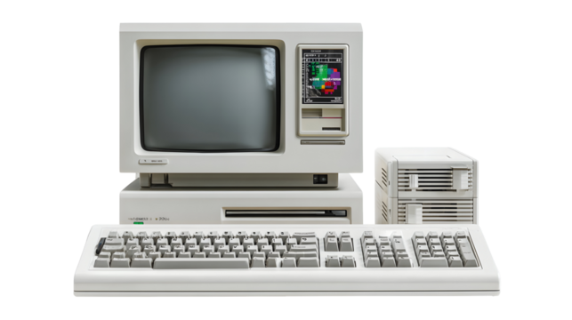 old computer keyboard