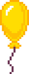 Obraz premium Balloon Pixel Art