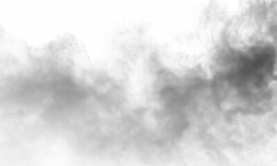 Abstract Gray Toxic Mist Pollution Cloud on Transparent Backdrop Smoky Air Pollution Weather Phenomenon Atmospheric Haze Industrial Smog Effect