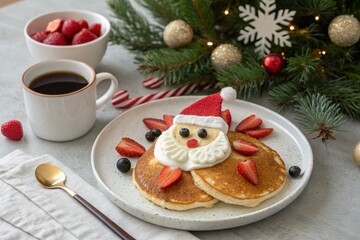 Delicious Christmas Breakfast – Christmas Pancakes