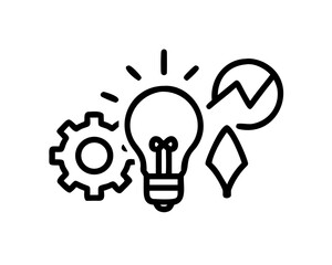 light bulb idea concept