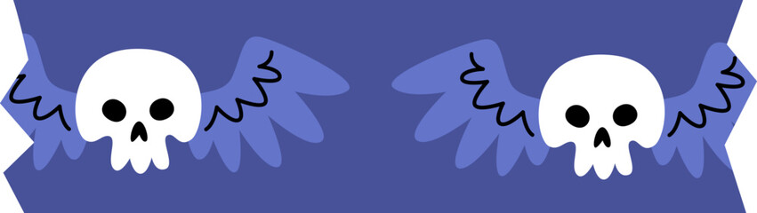 Halloween Skull Tape