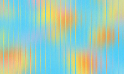Obraz premium A vibrant abstract background featuring a harmonious blend of blue, yellow, and orange hues, creating a visually stunning effect