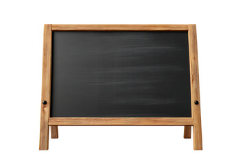 Elegant Wooden Framed Chalkboard for Messages and Displays