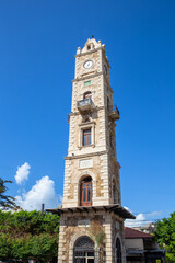 Sultan Abdul Hamid Clock Tower located in center of Tripoli, northern Lebanon