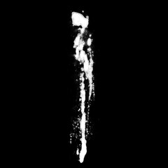 Rust Stain Alpha Channel, Transparent Oxidized Texture