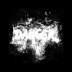 Obraz premium Rust Stain Alpha Channel, Transparent Oxidized Texture