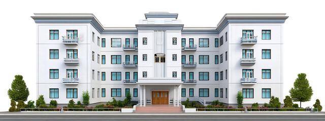 Historic European city building with ornate facade and windows