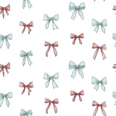 seamless Christmas winter elements for festive design and illustration projects