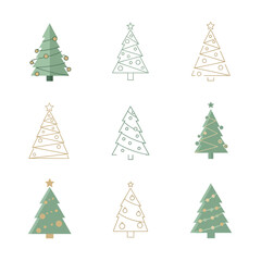 christmas tree set