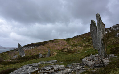 Ancient Standing Stone on the Isle of Lewis