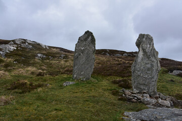 Calanais VIII Monolithic Standing Stones in Scotland