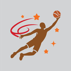 "Creative Basketball Logo Design Ideas for Sports Teams and Brands"