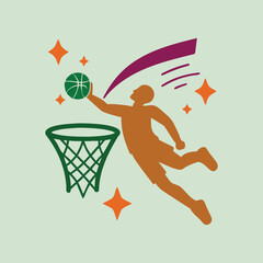 "Creative Basketball Logo Design Ideas for Sports Teams and Brands"