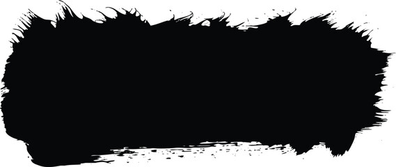 Fototapeta premium Abstract grunge texture with black speckles and horizontal lines on a white background