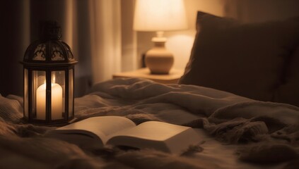 Hygge-inspired cozy reading space